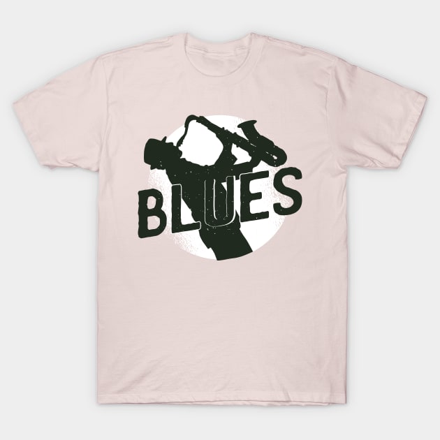 Blues T-Shirt by Shalini Kaushal